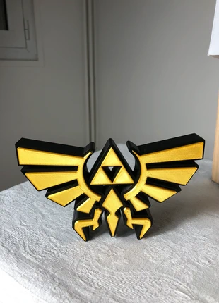 Figurine zelda crête d’hyrule logo figure, marca: Zelda, estado: Muito bom, €10.00, €11.20 inclui Proteção do Comprador Pro