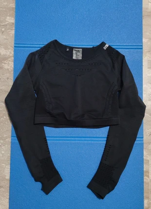 Flawless Knit Long sleeve crop top Gymshark, M, brand: Gymshark, condizioni: Ottime, taglia: M / IT 42 / EU 38, €8.00, €9.10 include la Protezione acquisti