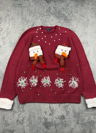 Vintage Christmas Sweater – Ugly Xmas Funny Classic Santa’s USA Style Santa’s Reindeer – Size L, brand: Vintage Dressing, condizioni: Ottime, taglia: L, €30.00, €32.20 include la Protezione acquisti Pro