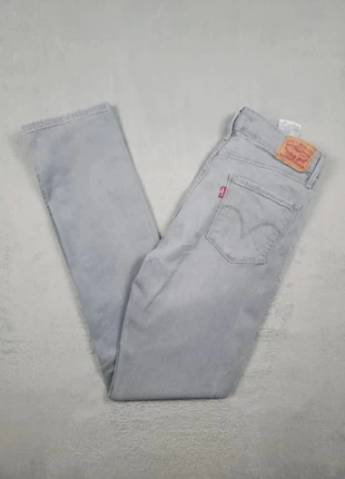 Jeans Levi's Gris W30L32 Taille 40 Coupe Mid Rise Skinny Femme Coton Vintage Très Bon État #167, merk: Levi's, staat: Heel goed, maat: L / 40 / 12, € 19,99, € 21,69 inclusief Kopersbescherming Pro