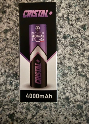 Piles cigarettes électronique, marca: Cristal, estado: Novo com etiquetas, €4.50, €5.43 inclui Proteção do Comprador