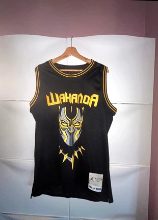 🏀 Maillot collector Wakanda – Killmonger #2 | Édition Limitée Marvel (788/5000), estado: Muy bueno, tamaño: L, 28,00 €, 30,10 € Protección al comprador incluida