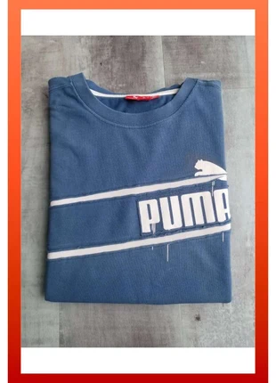 T-shirt épais Puma bleu taille L, marca: Puma, estado: Bueno, tamaño: L, 6,00 €, 7,00 € Protección al comprador incluida