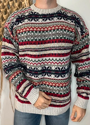 Pull Crew Neck Cambridge Classics motifs ethniques taille M, marque: Vintage Dressing, état: Très bon état, taille: M, 44,99 €, 47,94 € Protection acheteurs incluse