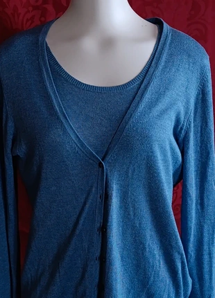 Conjunto cárdigan y camiseta, marque: KOKUE, état: Très bon état, taille: XL / 42 / 14, 3,00 €, 3,85 € Protection acheteurs incluse