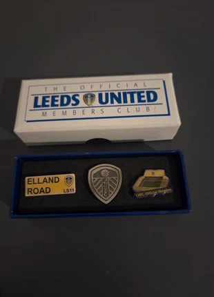 Leeds United Pin Badges, brand: LEEDS UNITED, condition: New without tags, £10.00, £11.20 includes Buyer Protection