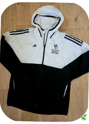 Veste a capuche zippé adidas varsity soccer noir/blanc taille S, marque: adidas, état: Très bon état, taille: S, 14,90 €, 16,35 € Protection acheteurs (Pro) incluse