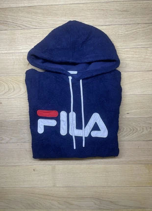 Pull Polaire a capuche Fila | Couleur Bleu | Taille M, marque: FILA, état: Très bon état, taille: M / 38 / 10, 7,50 €, 8,58 € Protection acheteurs incluse