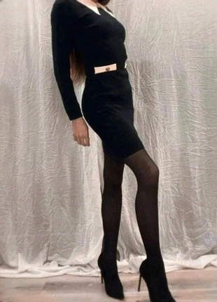 Robe maille mi-longue col chemise, neuve avec étiquette, estado: Nuevo con etiquetas, tamaño: Talla única, 29,00 €, 31,15 € Protección al comprador incluida