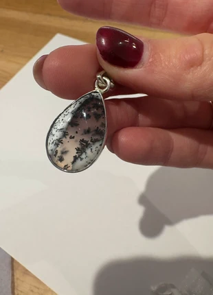 Dendritic Agate Crystal Pendant, brand: Happy Glastonbury, condition: Very good, £15.00, £16.45 includes Buyer Protection