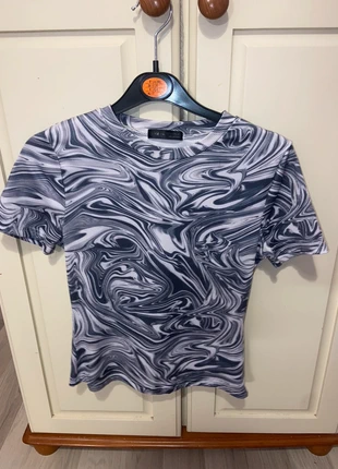 Marble Swirl Print Top, brand: Shein, condition: Very good, size: M / 38 / 10, €3.00, €3.85 includes Buyer Protection