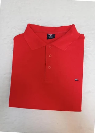 Polo rouge Tommy Hilfiger taille S – THP16, marque: Tommy Hilfiger, état: Très bon état, taille: S, 18,00 €, 19,60 € Protection acheteurs incluse