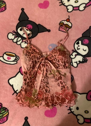 Y2K pink mini vest top/ cami, brand: not sure, condition: New without tags, size: XS / UK 4-6, £10.00, £11.20 includes Buyer Protection