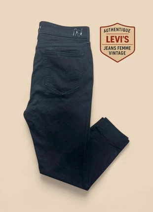 Jean Levi’s® Authentique femme skinny noir taille FR 38 (W27 L30) très bon état 1085, marca: Levi's, estado: Bom, tamanho: M / 38 / 10, €14.00, €15.40 inclui Proteção do Comprador Pro