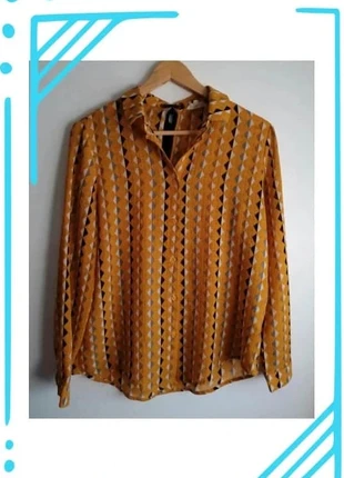 Superbe et chic chemisier moutarde original Ycoo 38, brand: YCOO, condition: Very good, size: M / 38 / 10, €8.50, €9.63 includes Buyer Protection