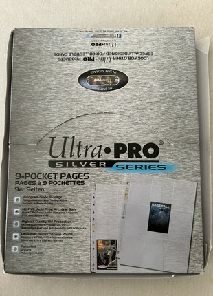 50x Ultra PRO 9 pocket Pages - Silver Series, marca: Ultra PRO, estado: Muy bueno, 16,00 €, 17,50 € Protección al comprador incluida