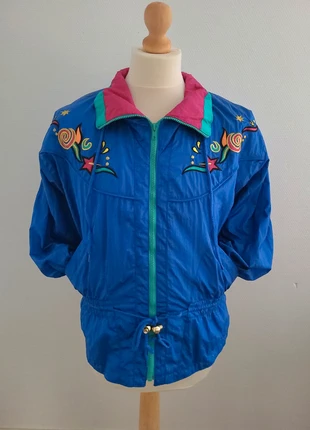 Veste coupe vent femme vintage bleu S, marke: Vintage Dressing, zustand: Sehr gut, größe: S / 36 / 8, 22,00 €, 23,80 € inklusive Vinted-Käuferschutz