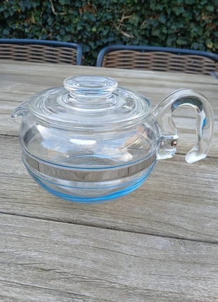 Glazen theepot, staat: Heel goed, € 2,50, € 3,33 inclusief Kopersbescherming