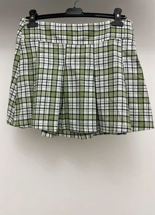 Gonna a quadri verde bershka, brand: Bershka, condizioni: Nuovo senza cartellino, taglia: M / IT 42 / EU 38, €7.00, €8.05 include la Protezione acquisti
