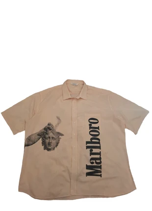Vintage short sleeve shirt, marque: Malboro, état: Très bon état, taille: L, 35,00 €, 37,45 € Protection acheteurs incluse