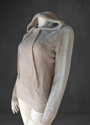 Extra suave suéter con capucha peluche 🩶Vintage, marca: Vintage Dressing, estado: Muy bueno, tamaño: S / 36 / 8, 15,00 €, 16,45 € Protección al comprador Pro incluida