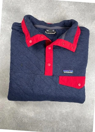 Polaire Patagonia homme taille XL bleu marine chaude randonnée coton, marca: Patagonia, estado: Bom, tamanho: XL, €37.00, €39.55 inclui Proteção do Comprador