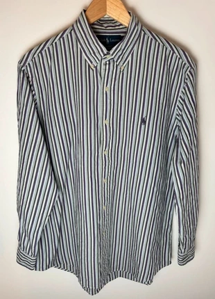 Chemise à rayures Ralph Lauren taille L custom fit, merk: Ralph Lauren, staat: Heel goed, maat: L, € 35,00, € 37,45 inclusief Kopersbescherming Pro
