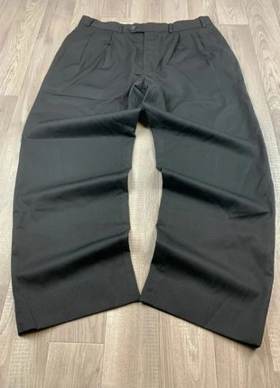 Pantalon de costume W34 noir Lauren Ralph Lauren coupe droite large baggy, merk: Lauren Ralph Lauren, staat: Goed, maat: W34 | FR 44, € 19,99, € 21,69 inclusief Kopersbescherming Pro