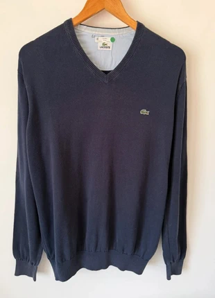 Lacoste pull bleu marine homme taille L coton, marca: Lacoste, estado: Muito bom, tamanho: L, €29.00, €31.15 inclui Proteção do Comprador Pro