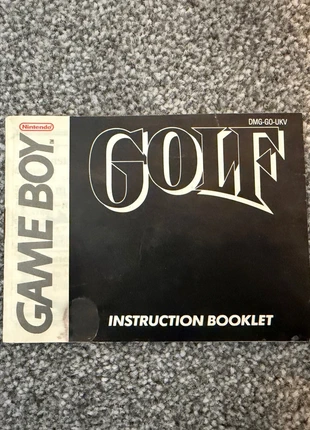 Golf - Nintendo Game Boy Game Manual, brand: Nintendo, condition: Satisfactory, £2.00, £2.80 includes Buyer Protection