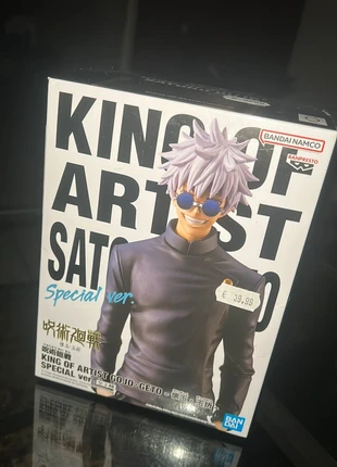 Saturo Gojo – King of Artist figuur (Jujutsu Kaisen), merk: Banpresto, staat: Nieuw met prijskaartje, € 39,99, € 42,69 inclusief Kopersbescherming