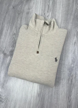 Pull Half-Zip/ Camionneur Ralph Lauren Gris clair, brand: Ralph Lauren, condizioni: Nuovo senza cartellino, taglia: M, €79.99, €84.69 include la Protezione acquisti