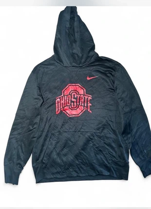 Nike Ohio State Dri-Fit Hoodie Men’s Size L Black Red Logo Pullover Sweatshirt, brand: Nike, condition: Very good, size: L, £17.20, £18.76 includes Buyer Protection