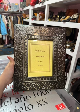 Cuadro marco de fotos tallado madera etnico boho, marque: Vintage Dressing, état: Très bon état, 5,00 €, 5,95 € Protection acheteurs (Pro) incluse