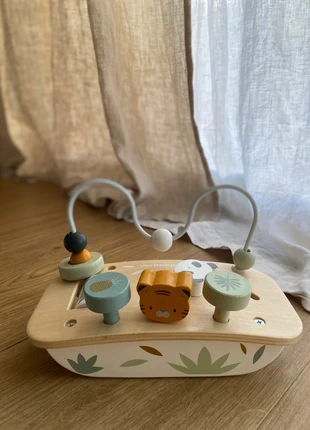 Jouet d’éveil en bois – perles et formes – Vertbaudet, brand: Vertbaudet, condizioni: Buone, taglia: 9-12 mesi / 74 cm, €5.00, €5.95 include la Protezione acquisti