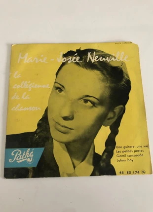 Marie Josée Neuville la collégienne de la chanson, estado: Bueno, 1,00 €, 1,75 € Protección al comprador incluida