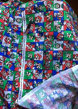 Super Mario et frère tissu coton pour couture à coudre des porte-monnaies pochettes, marque: Super Mario, état: Très bon état, 5,00 €, 5,95 € Protection acheteurs incluse