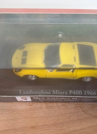 Voiture 1/43 lamborghini miura P400 1966, marca: Editions Atlas, estado: Nuevo con etiquetas, tamaño: Talla única, 7,00 €, 8,05 € Protección al comprador incluida