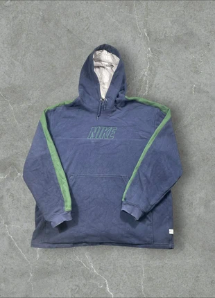 Pull a capuche Nike bleu marine logo brodé vert - L homme, marke: Nike, zustand: Sehr gut, größe: L, 29,00 €, 31,15 € beinhaltet Vinted-Käuferschutz Pro