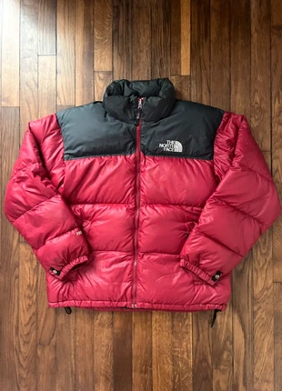 Doudoune Rouge The North Face - Taille L, Nuptse 700, hiver, unisexe, chaude., marca: The North Face, estado: Novo com etiquetas, tamanho: L, €72.00, €76.30 inclui Proteção do Comprador