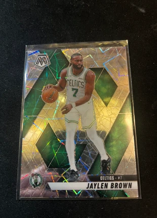 Carte de Jaylen Brown prizm Mosaic 24-25, marque: Panini, état: Très bon état, 1,00 €, 1,75 € Protection acheteurs incluse