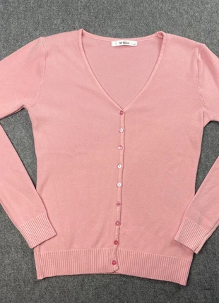 Cardigan Col V Whoo Rose Taille Unique (taille comme du XS / S), marque: Whoo, état: Très bon état, taille: XS / 34 / 6, 15,00 €, 16,45 € Protection acheteurs incluse