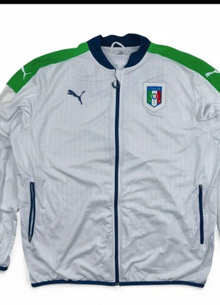 Puma Italia FIGC Tricolore Jacke Gr. XXL Weiß, brand: Puma, condizioni: Ottime, taglia: XXL, €34.99, €37.44 include la Protezione acquisti