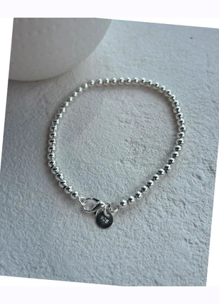 Bracelet perles de 4mm, brand: Argent, condition: New without tags, €6.00, €7.00 includes Buyer Protection Pro