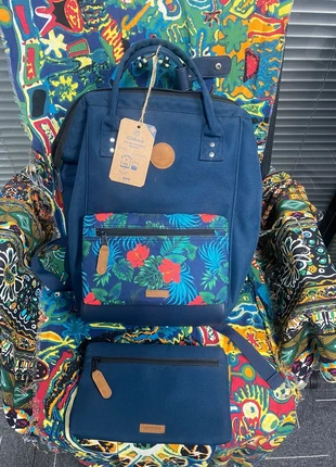 Sac à dos Cabaïa bleu marine Taille M, 2 pochettes, brand: Cabaïa, condizioni: Ottime, €50.00, €53.20 include la Protezione acquisti