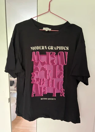 Black t-shirt Shoeby, brand: Shoeby, condition: Very good, size: L / 40 / 12, €3.00, €3.85 includes Buyer Protection