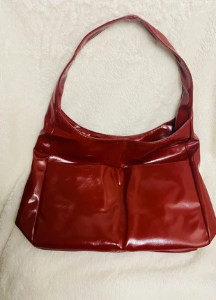 Sac bordeaux effet cuir style vintage – élégant et intemporel, merk: Vintage Dressing, staat: Heel goed, € 17,50, € 19,08 inclusief Kopersbescherming