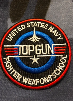 Toppa patch ricamata, marque: Top Gun, état: Neuf sans étiquette, 5,00 €, 5,95 € Protection acheteurs incluse