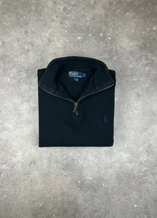 Half-zip Un Quart Zip Pull Col Camionneur Ralph Lauren Taille L Homme Noir Logo Brodé Coton, marque: Ralph Lauren, état: Très bon état, taille: L, 52,50 €, 55,83 € Protection acheteurs (Pro) incluse