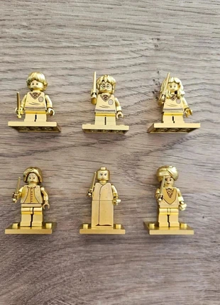 Lot de 6 minifigurines Harry Potter dorées (compatible Lego), état: Très bon état, taille: Taille unique, 19,90 €, 21,60 € Protection acheteurs (Pro) incluse